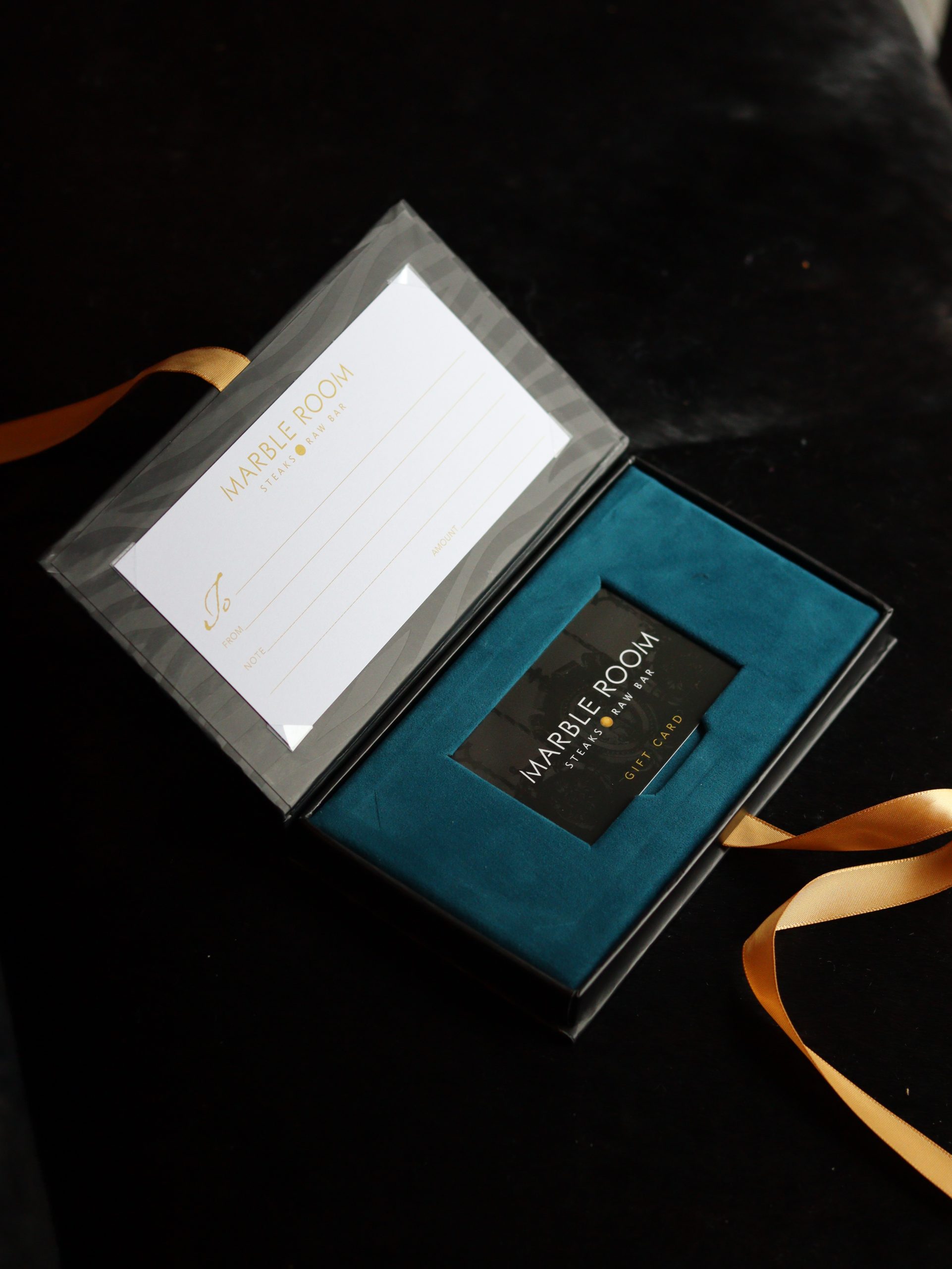 Marble Room gift card box