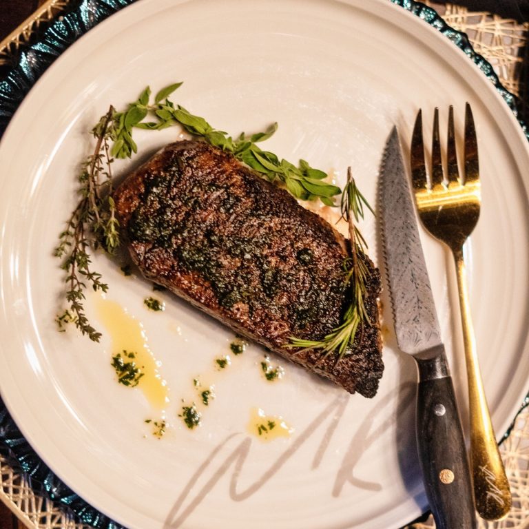 NEW YORK STRIP steak