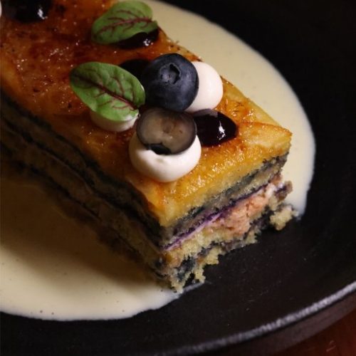 ORANGE & BLUEBERRY OLIVE OIL CAKE